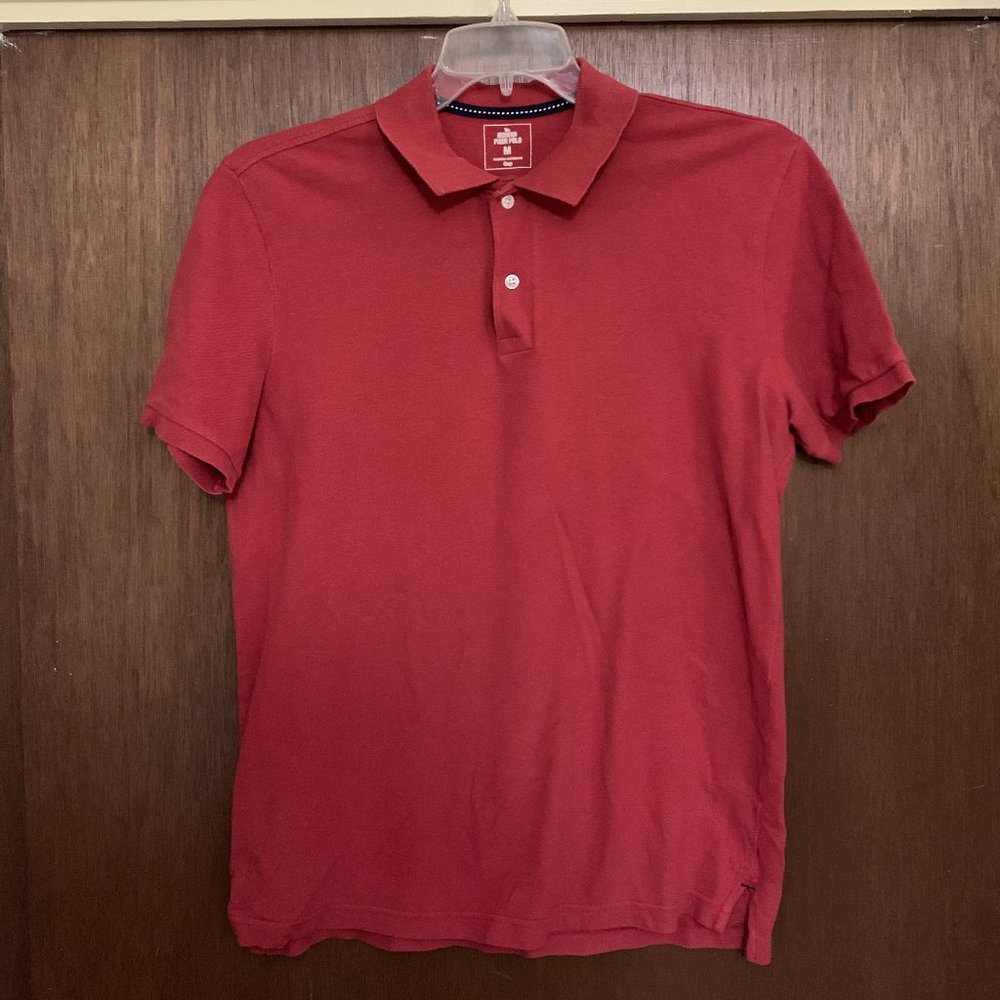 GAP red polo